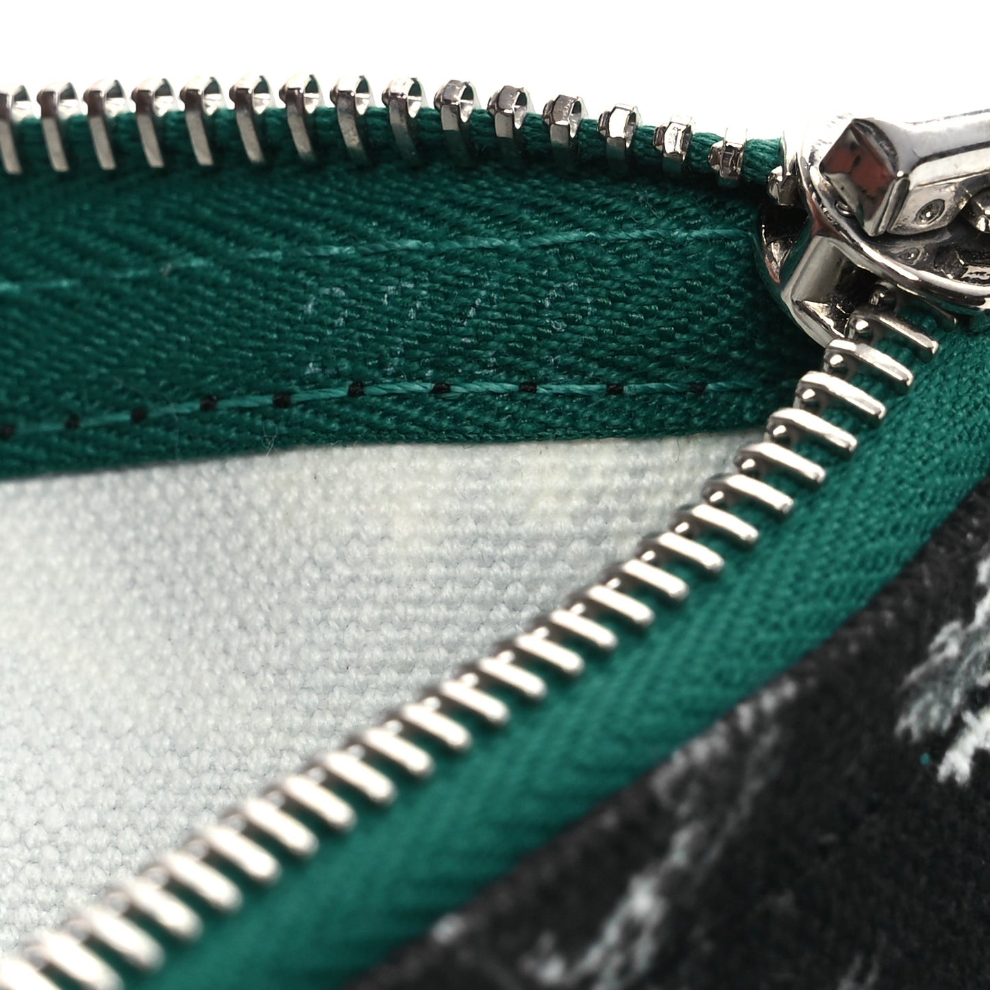 Cotton Goatskin Navette Petit H Pouch GM