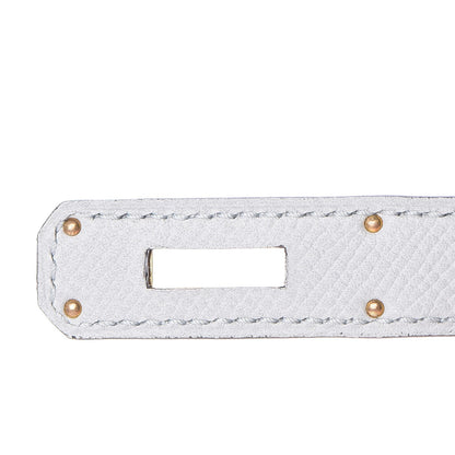 Hermes Epsom Kelly Sellier 28 Bleu Glacier 24 of 36