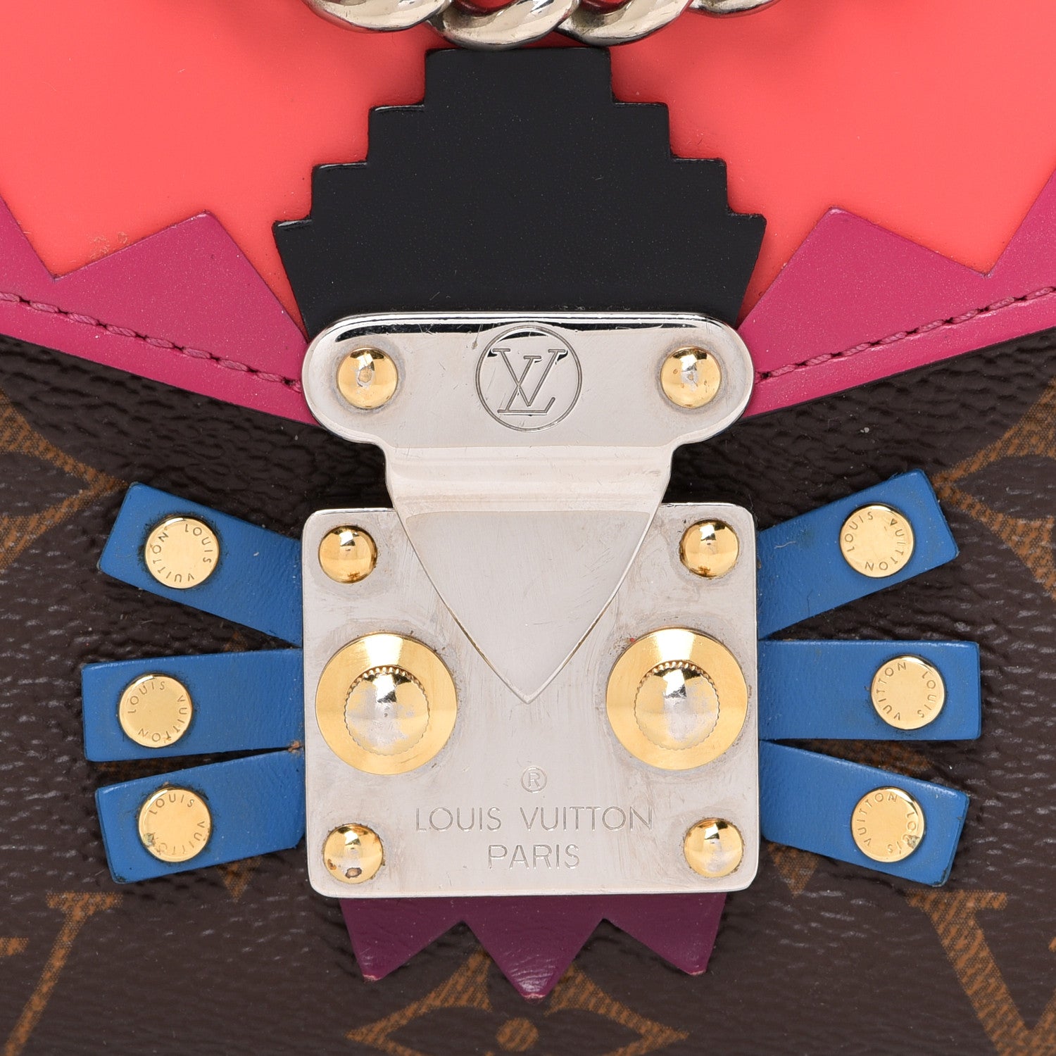 Louis Vuitton Monogram Saint Germain Totem Chain Wallet 8 of 13