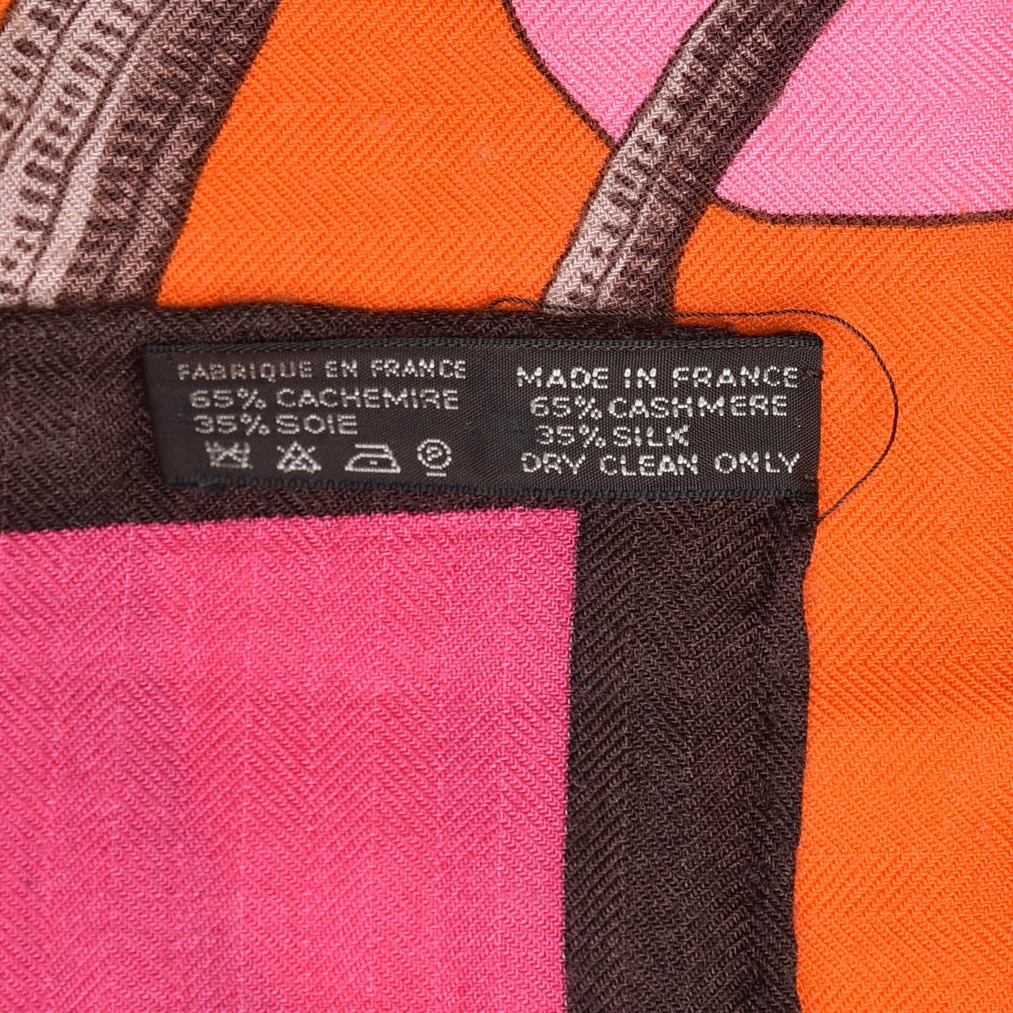 Cashmere Silk Tigre Royal Shawl 140