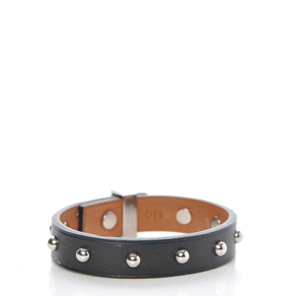 Hermes Swift Mini Dog Clous Ronds Bracelet T2 Black 3 of 8