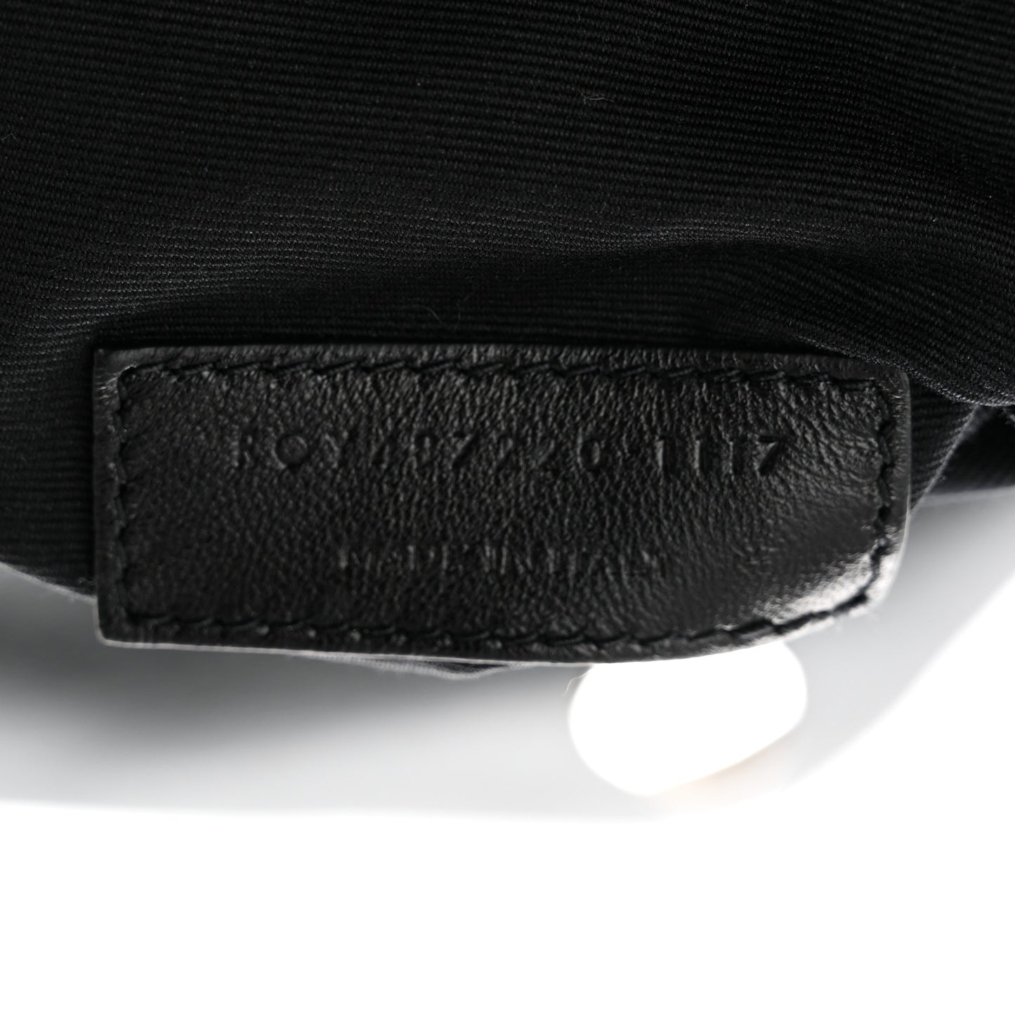 Calfskin Y Quilted Monogram Small Loulou Backpack Black