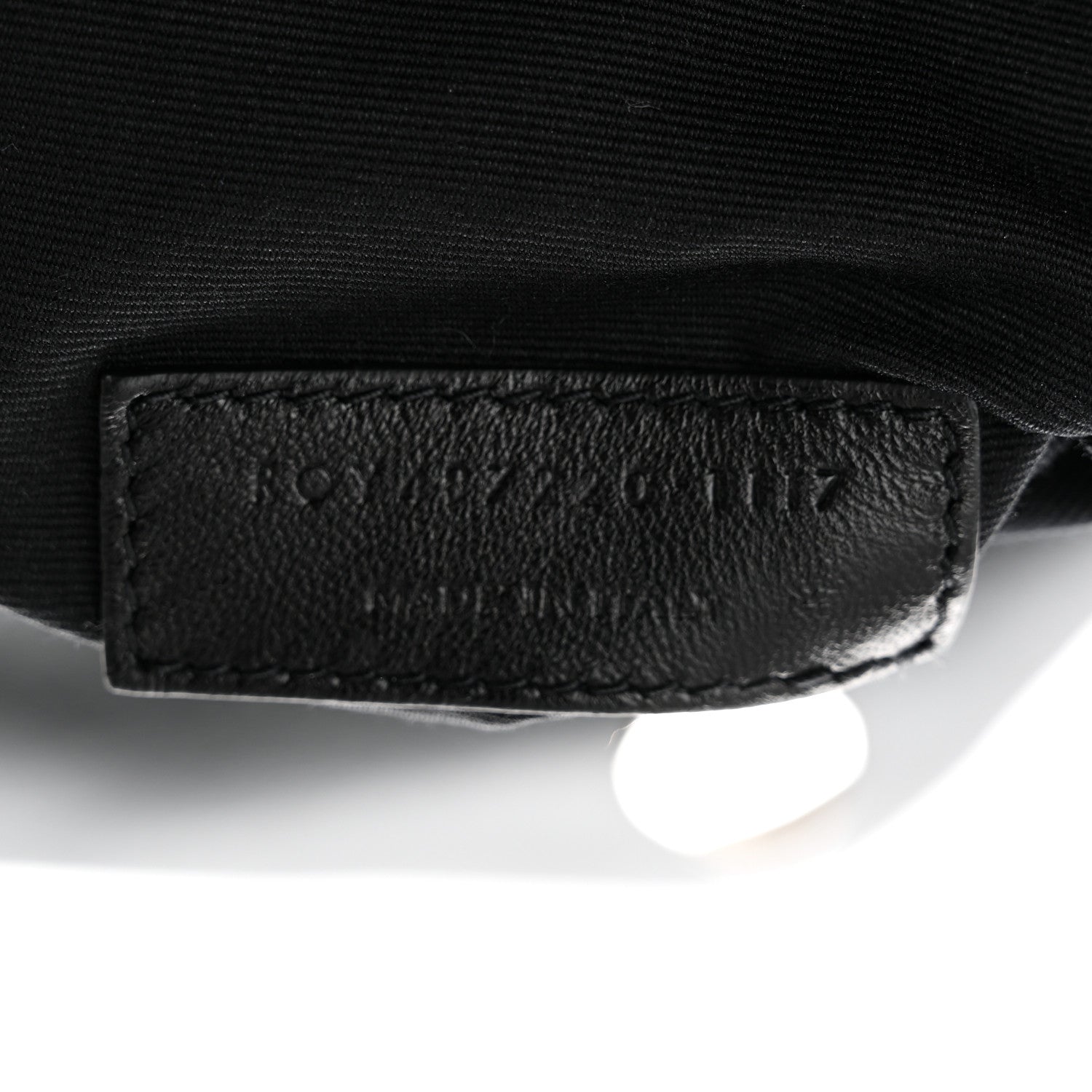 Saint Laurent Calfskin Y Quilted Monogram Small Loulou Backpack Black 7 of 10