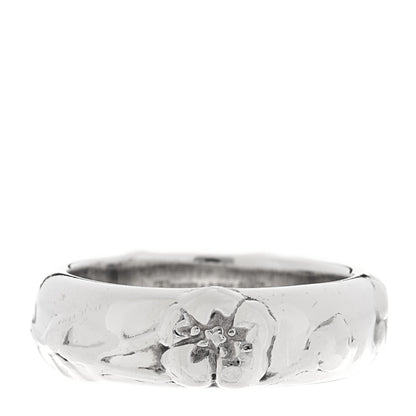 Tiffany Sterling Silver Nature Rose Ring 52 6 1 of 5