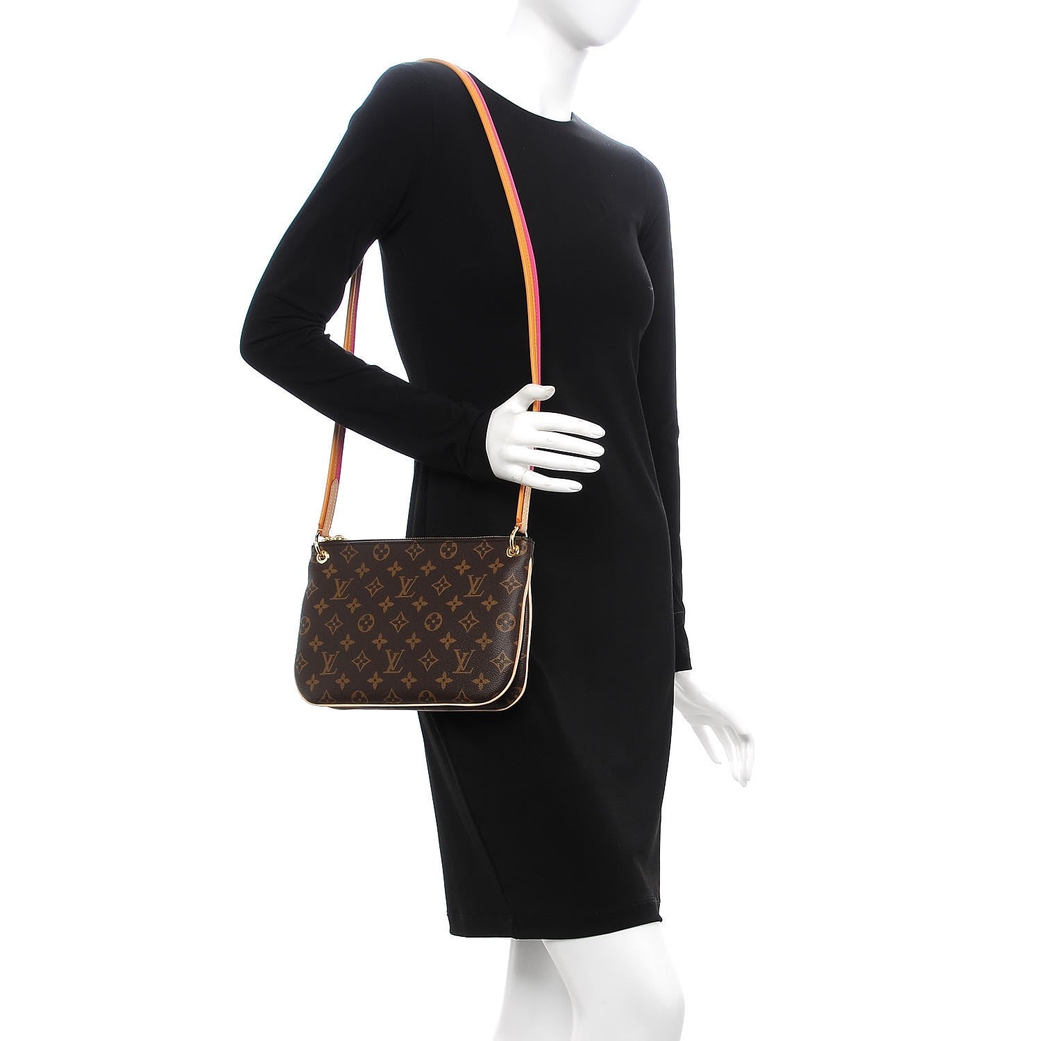 Louis Vuitton Monogram Lorette Hot Pink 2 of 14