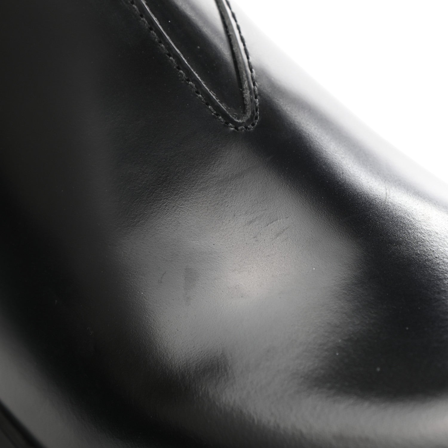 Prada Spazzolato Rois Monolith Chelsea 55mm Ankle Boots 39 39 Black 11 of 12