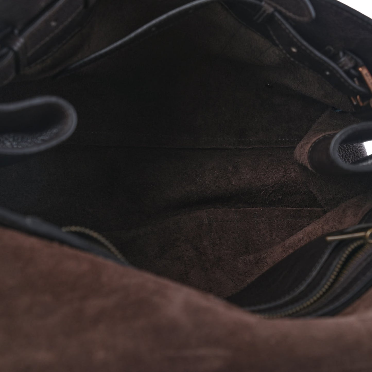 Grained Calfskin Tooled Darwin Bayswater Chocolate