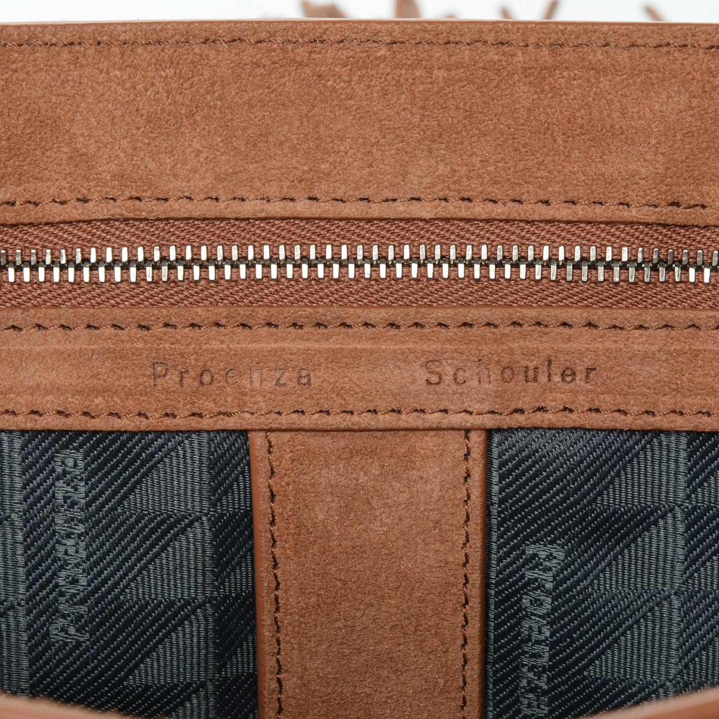 Suede Fringe Medium PS1 Satchel Dune