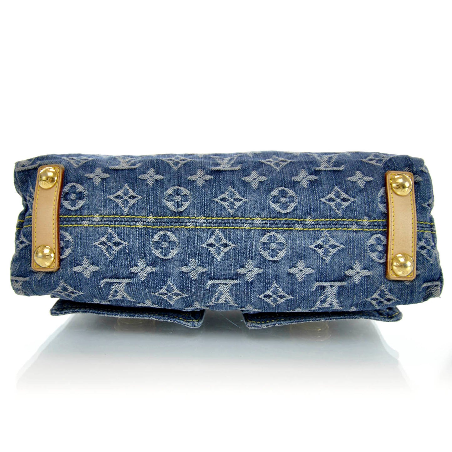 Monogram Denim Baggy PM Blue