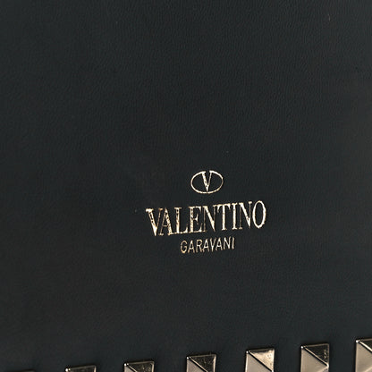 Valentino Garavani Nappa Rockstud Wristlet Clutch Black 6 of 8
