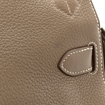 Hermes Taurillon Clemence Jypsiere 31 Etoupe 11 of 11