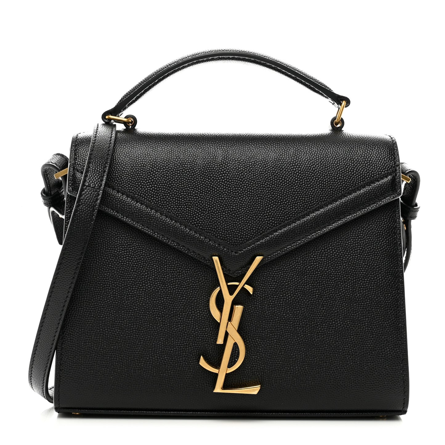 Grain de Poudre Mini Classic Monogram Cassandra Top Handle Black