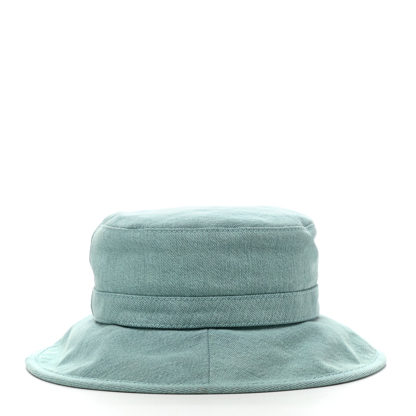Denim Logo Bucket Hat S Light Blue