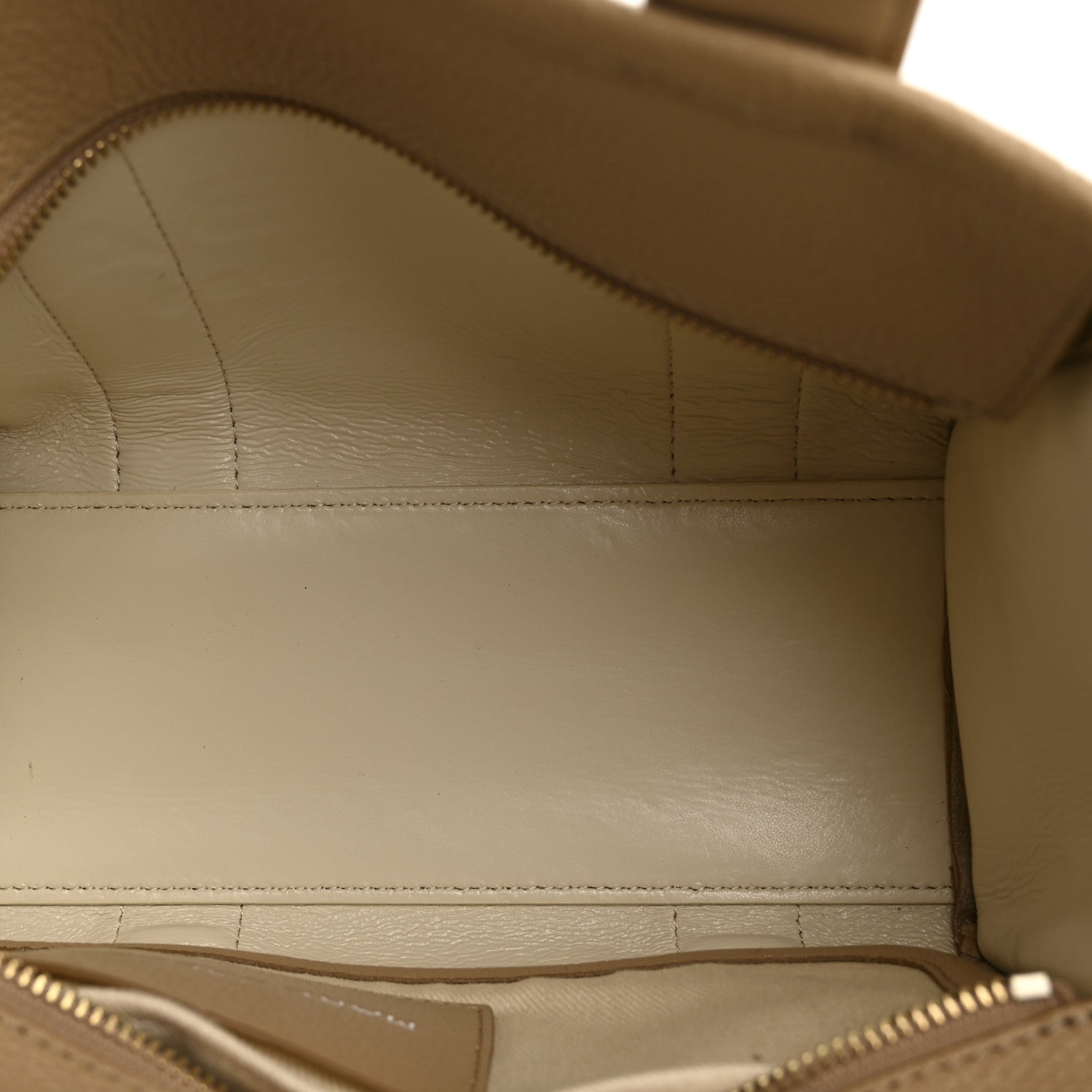 Marc Jacobs Grained Calfskin Small The Tote Bag Camel 5 of 11