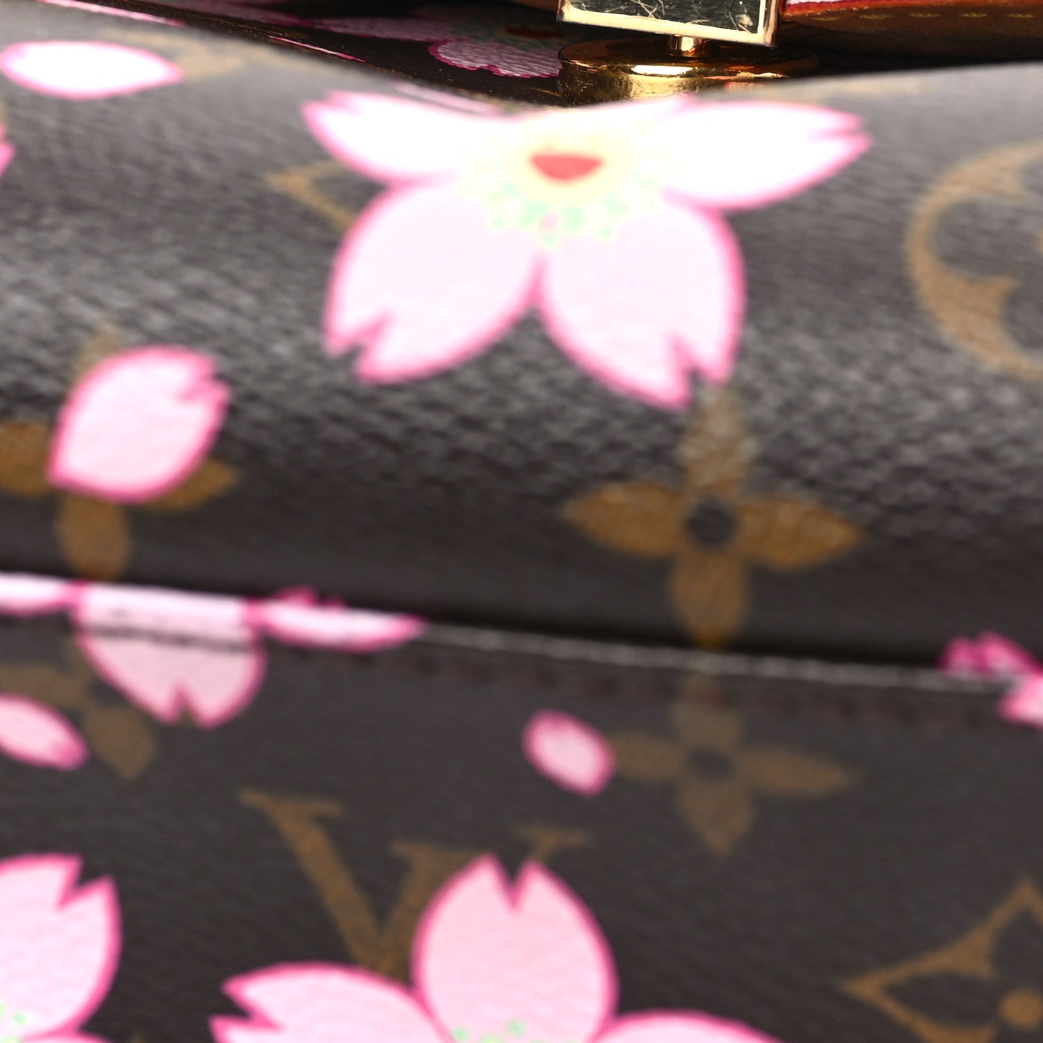 Louis Vuitton Monogram Cherry Blossom Sac Retro Bag Brown 11 of 11