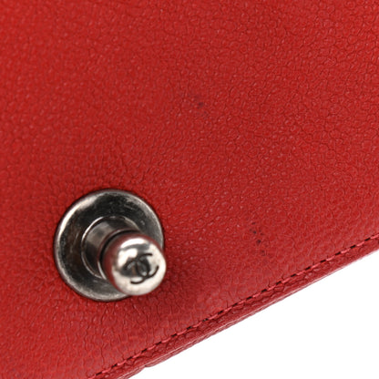 Chanel Caviar Quilted Medium Boy Flap Dark Red 11 of 17