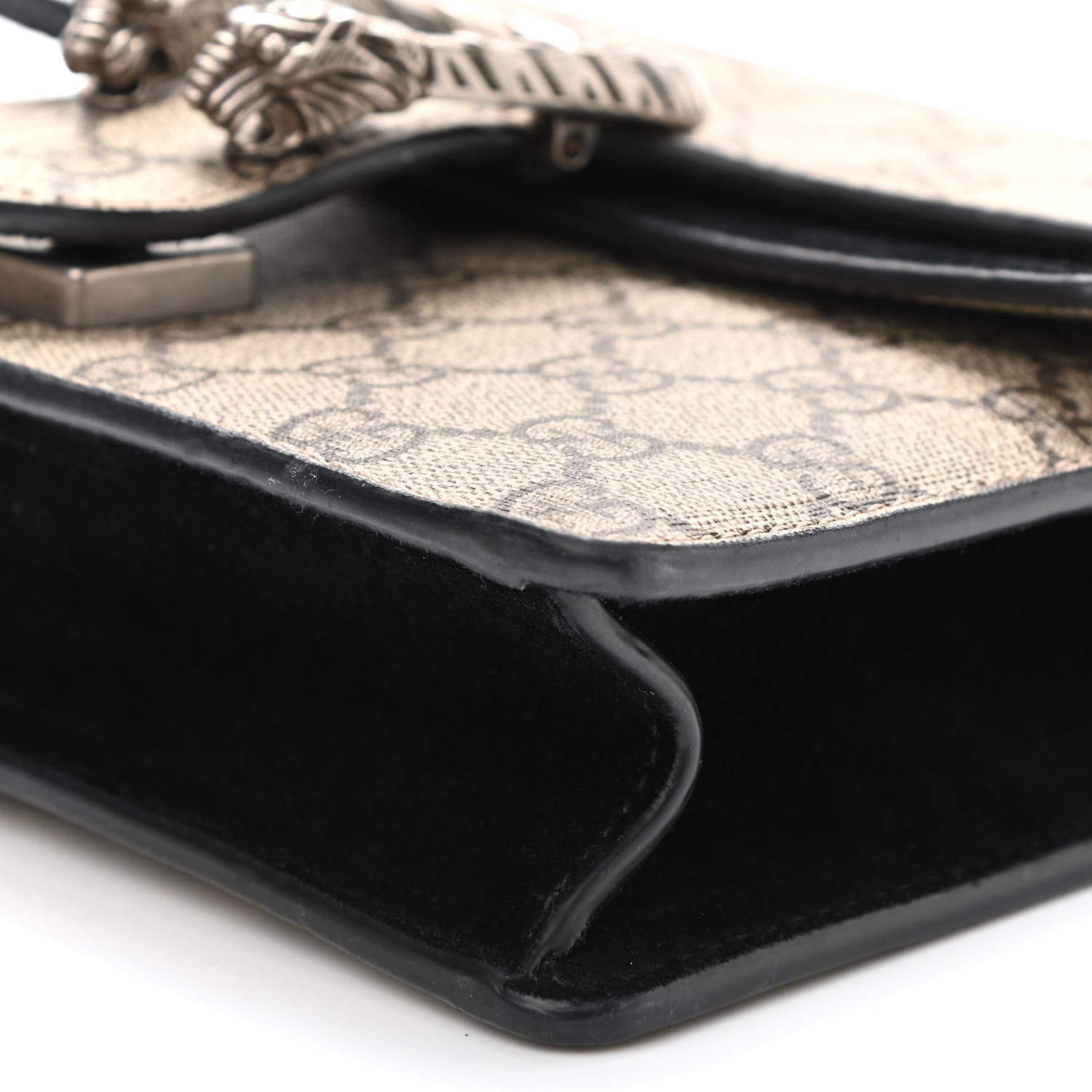 Gucci GG Supreme Monogram Mini Dionysus Shoulder Bag Black 10 of 12