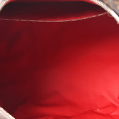 Louis Vuitton Calfskin Monogram Keepall Bandouliere 50 Coquelicot 4 of 8