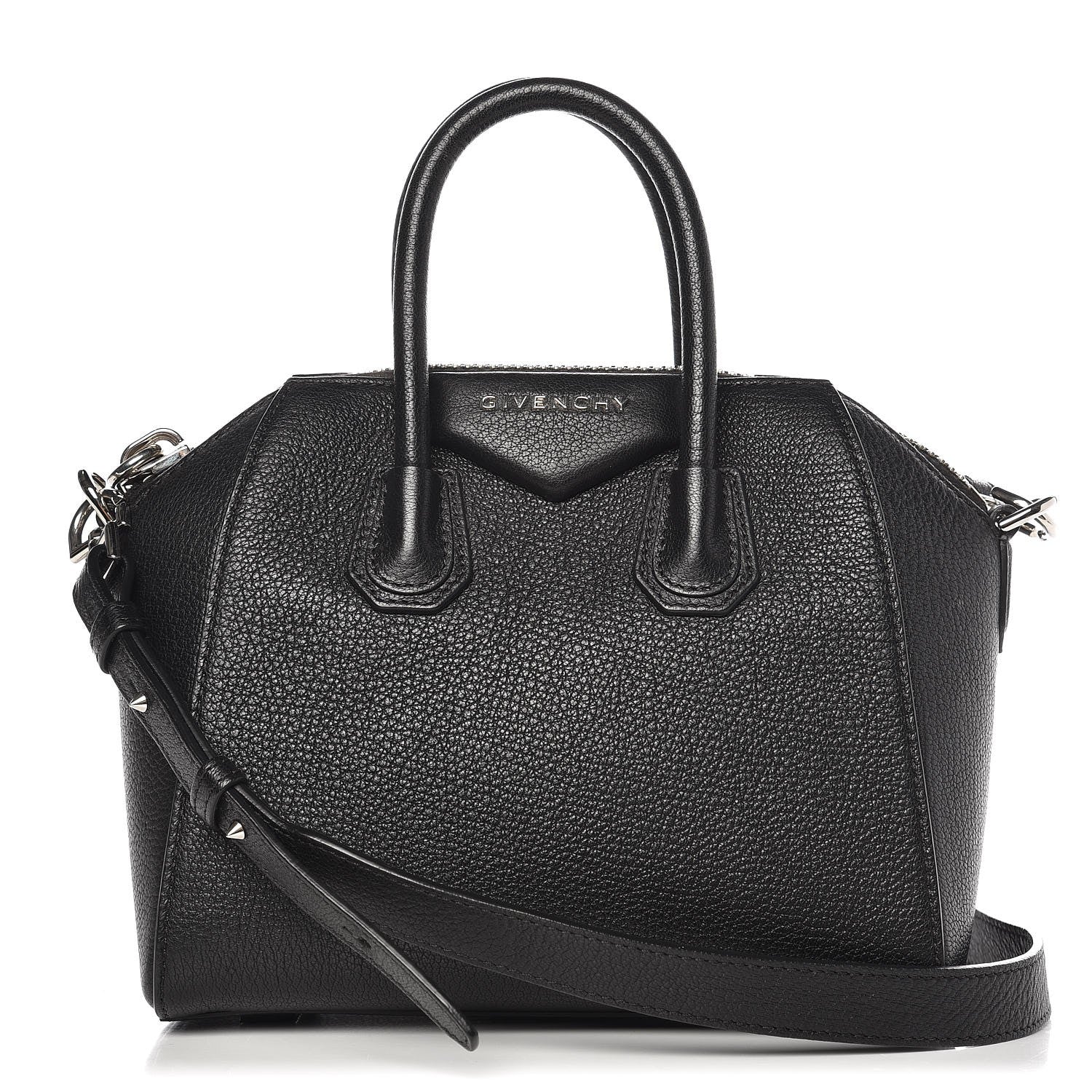 Givenchy Sugar Goatskin Mini Antigona Black 1 of 8