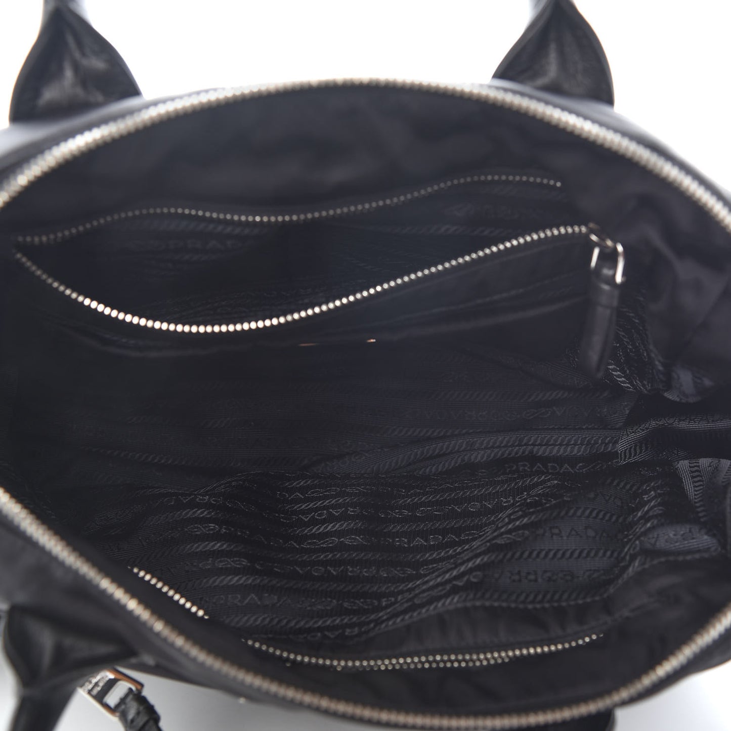 Tessuto Nylon Bomber Tote Black