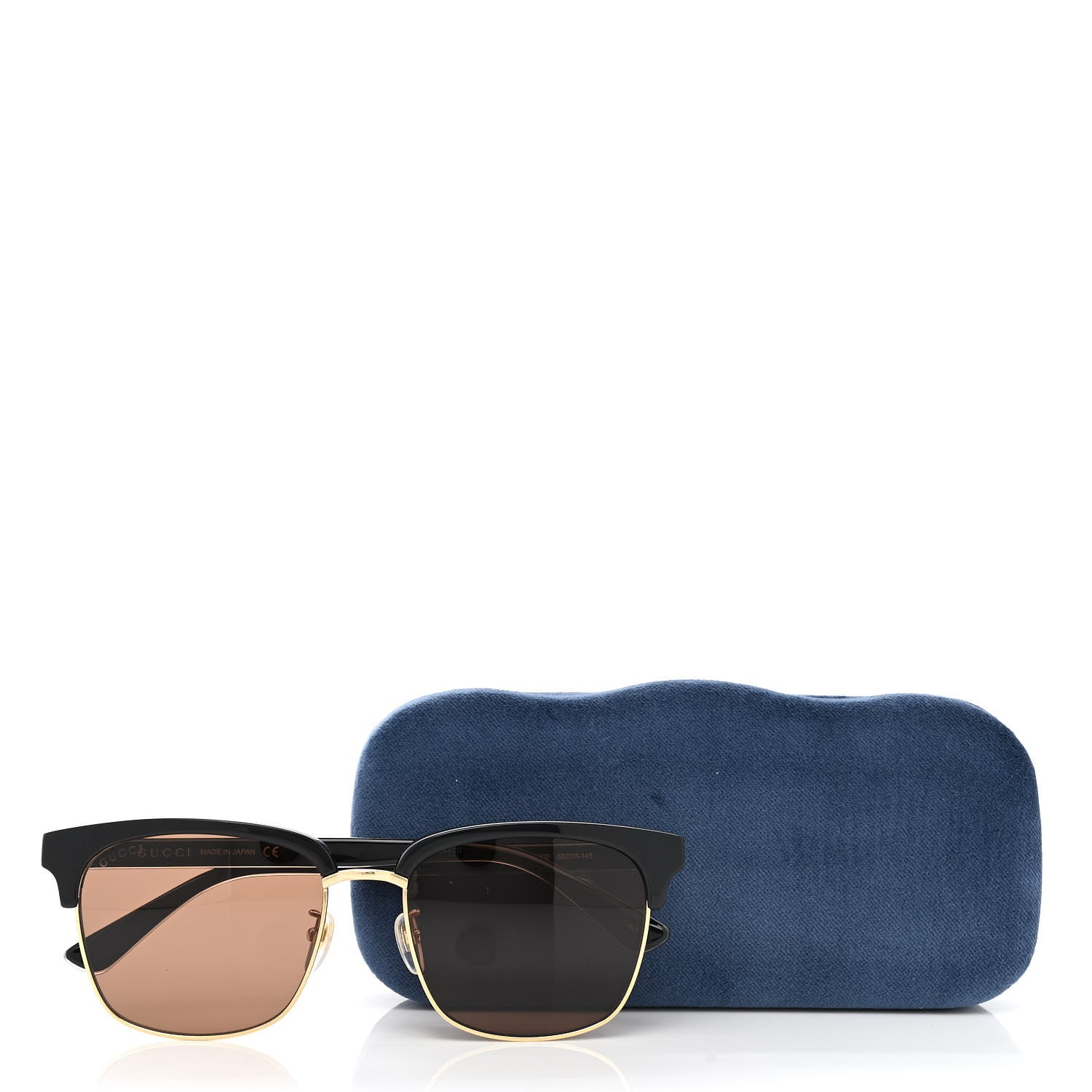 Gucci Acetate Square Frame Web Sunglasses GG0382S 7 of 7