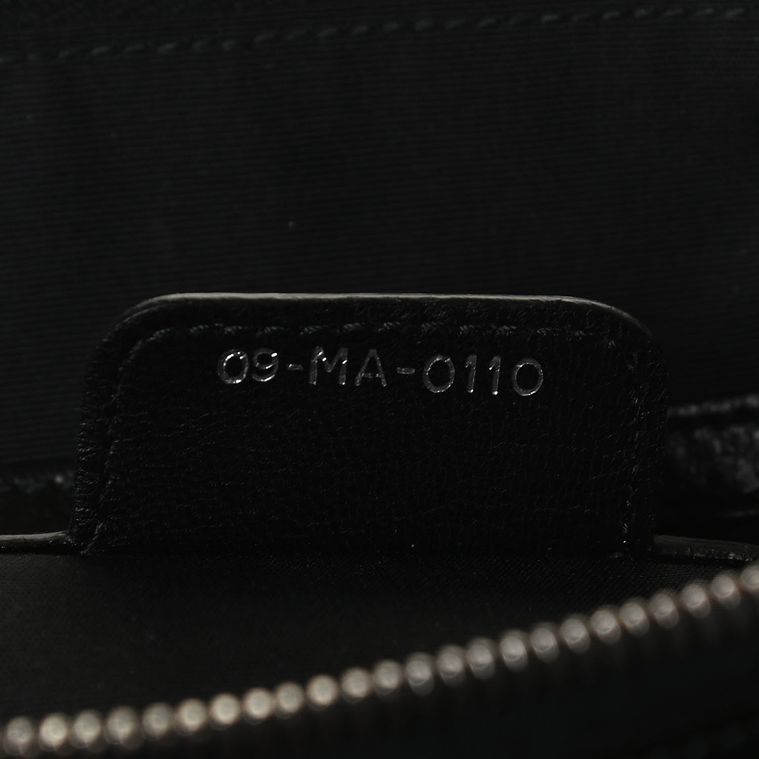 Christian Dior Lambskin Cannage Medium Granville Tote Black 6 of 14