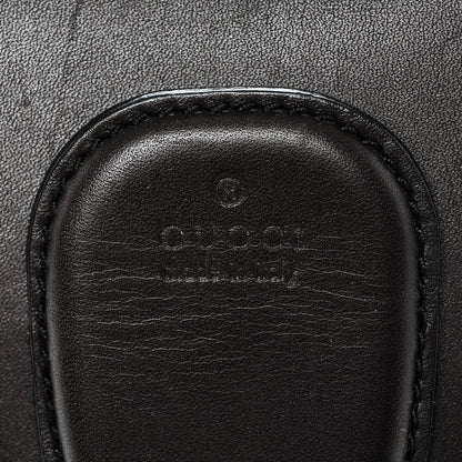 Gucci Monogram Margaux Calfskin Medium Emily Chain Shoulder Bag Beige Ebony Cocoa 6 of 7