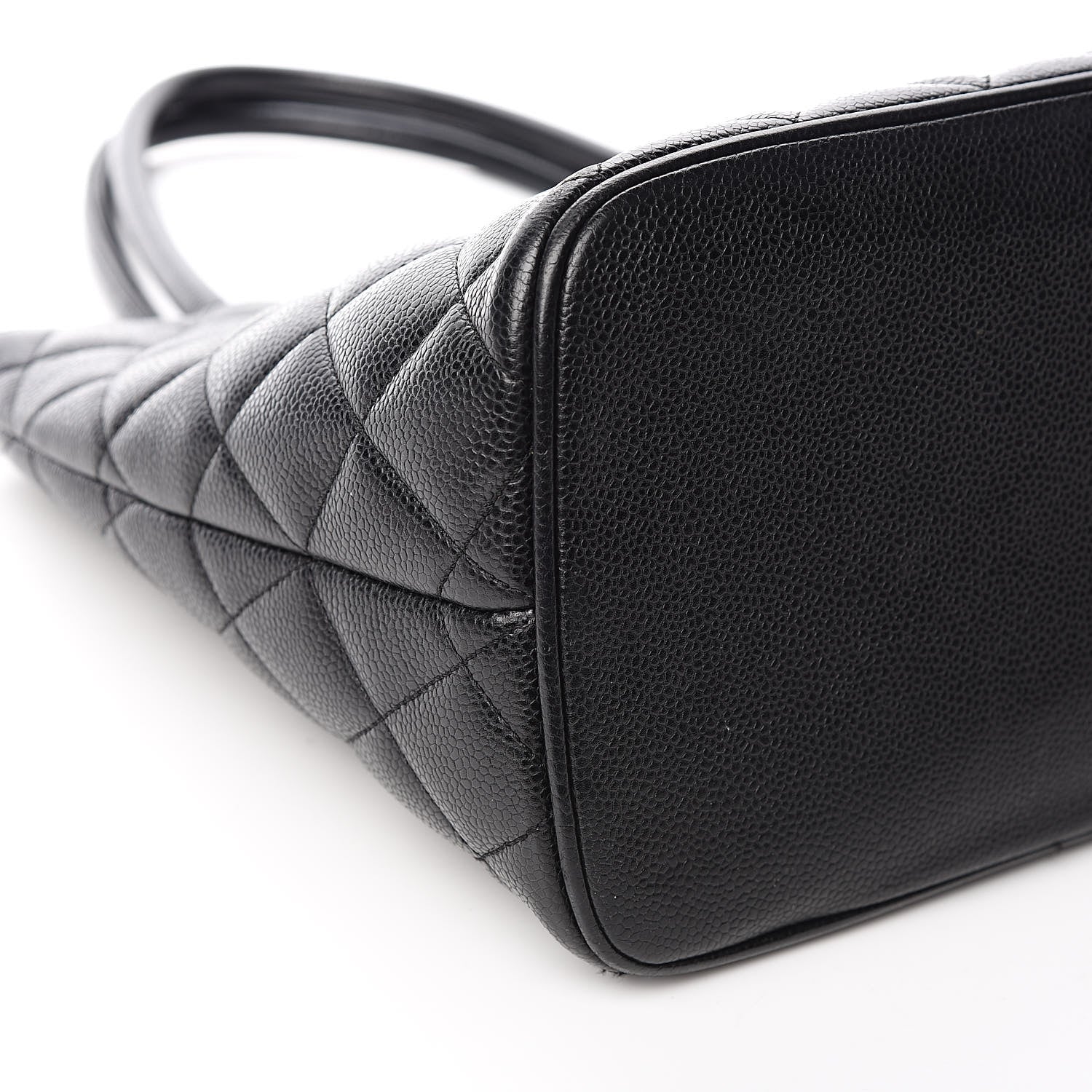 Chanel Caviar Quilted Medallion Tote Black 8 of 10