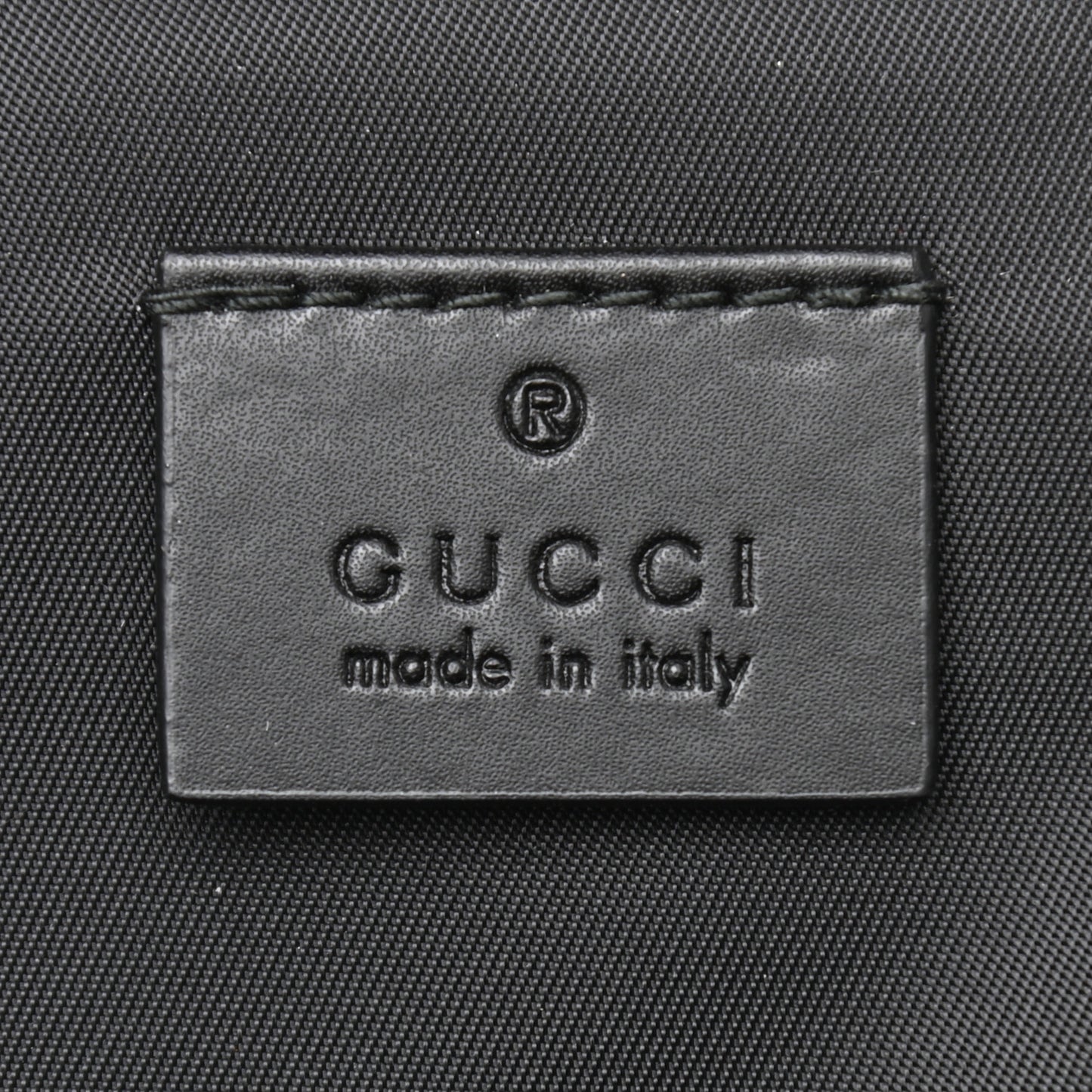 GG Supreme Monogram Web Belt Bag Dark Brown