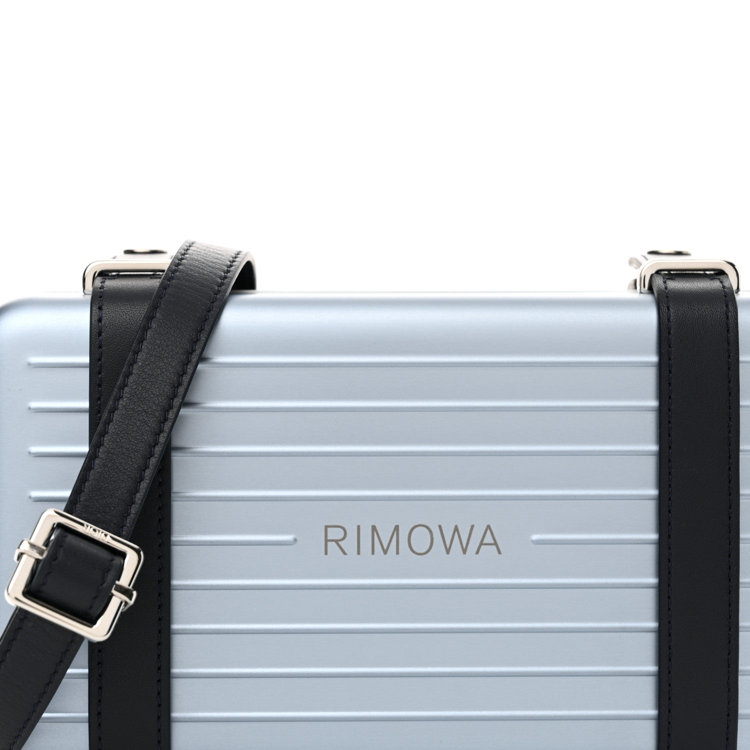 Christian Dior X RIMOWA Aluminum Personal Clutch On Strap Bleu 7 of 10