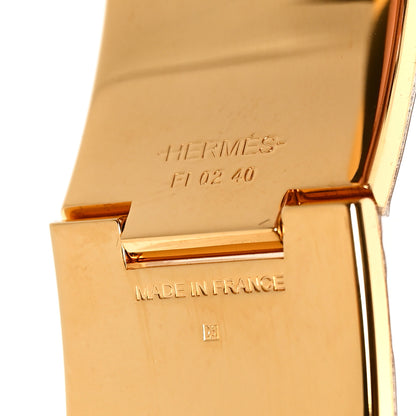 Hermes Enamel Wide Clic Clac H Bracelet GM Black 5 of 5