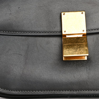 Celine Box Calfskin Medium Classic Box Flap Bag Grey 7 of 36