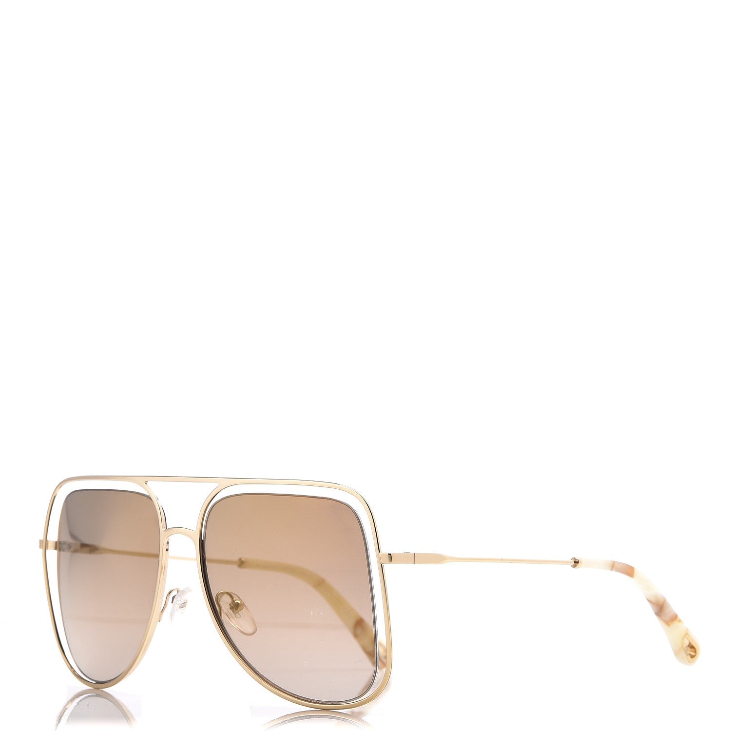 Chloe Sunglasses CE130S Gold Brown 1 of 6