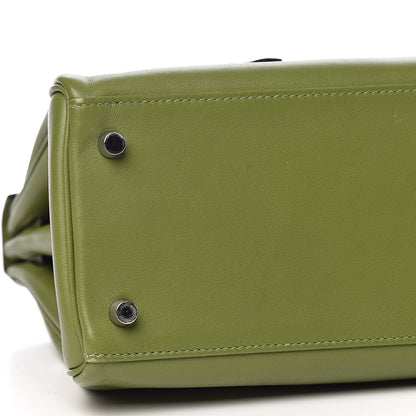 Hermes Swift Kelly Retourne 28 Pelouse 12 of 13