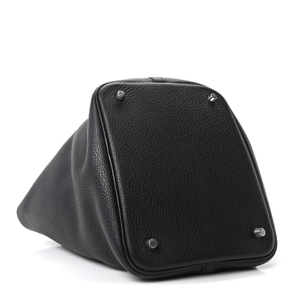 Hermes Taurillon Clemence Picotin Lock 22 MM Black 4 of 10