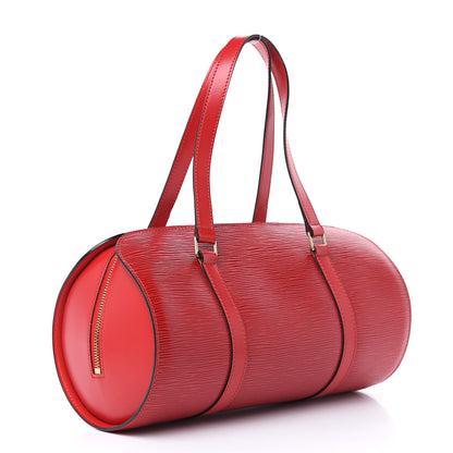 Louis Vuitton Epi Soufflot Castillan Red 3 of 9