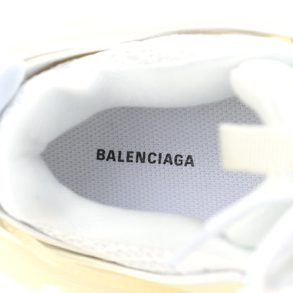 Balenciaga Rubber Mesh Fabric Clear Sole Womens Track Sneakers 36 White Transparent 8 of 8