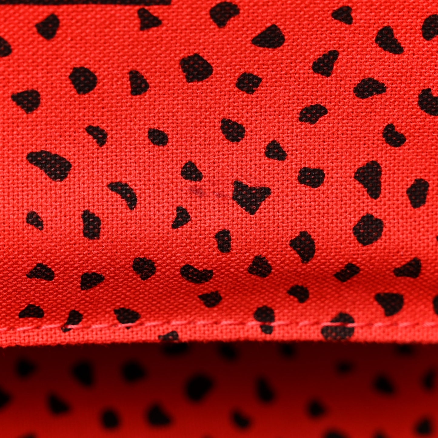 Monogram Kusama Waves Neverfull MM Red