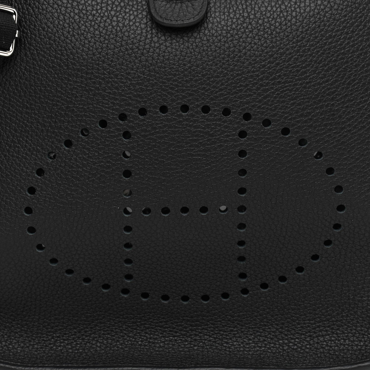 Hermes Taurillon Clemence Evelyne III PM Black 8 of 11