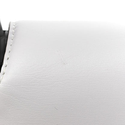 Valentino Garavani Calfskin Small Vlogo Chain Shoulder Bag Optic White 10 of 10