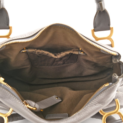 Chloe Calfskin Medium Marcie Satchel Cashmere Grey 5 of 11