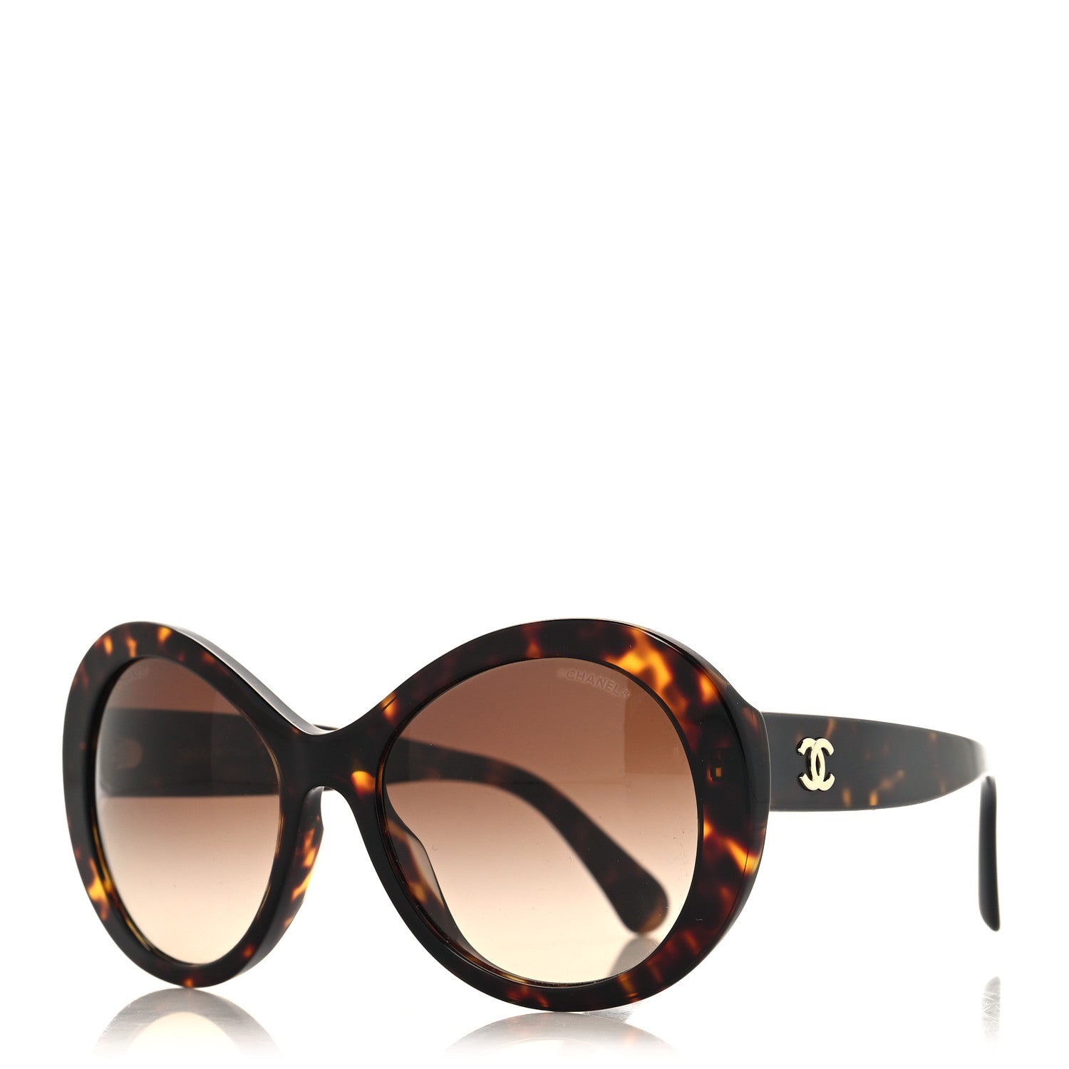 Chanel CC Sunglasses 5372-A Tortoise 1 of 7