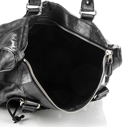 Balenciaga Agneau Giant 21 Silver Hardware Work Black 5 of 7