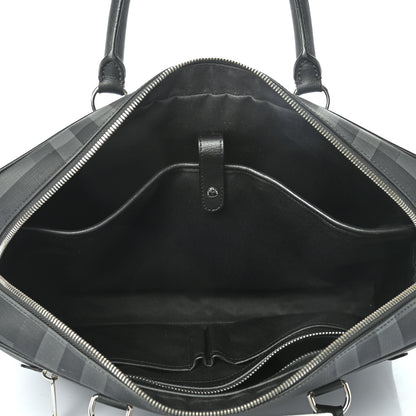 Burberry London Check Large Briefcase Black 4 of 12