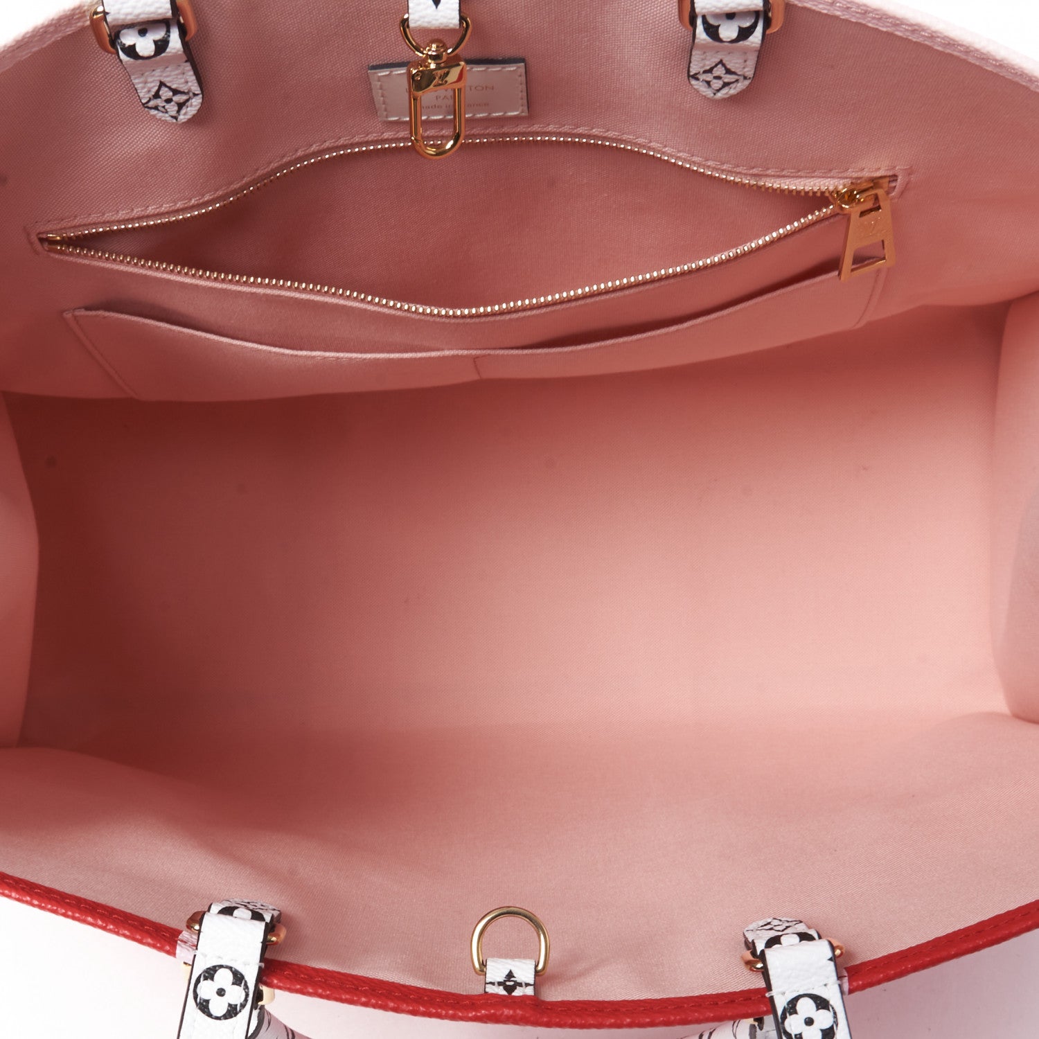 Louis Vuitton Monogram Giant Onthego GM Rouge Rose 7 of 8