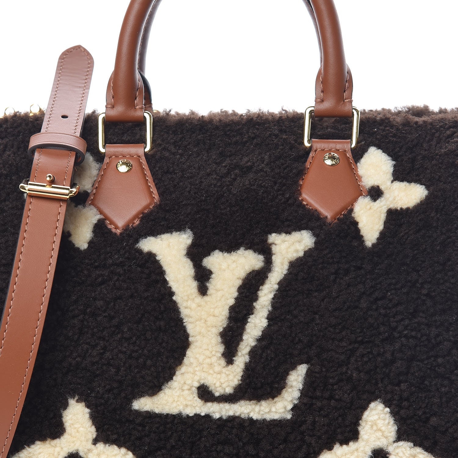 Louis Vuitton Monogram Teddy Speedy Bandouliere 25 7 of 14