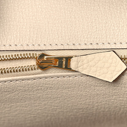Hermes Taurillon Clemence Birkin 30 Nata 21 of 36