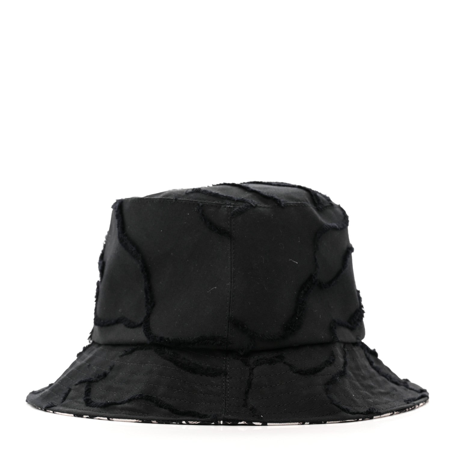 Christian Dior Camouflage Logo Bucket Hat 57 Black 3 of 7