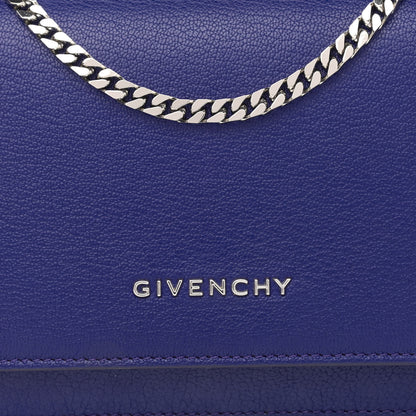 Givenchy Sugar Goatskin Pandora Chain Wallet Cobalt Blue 7 of 10
