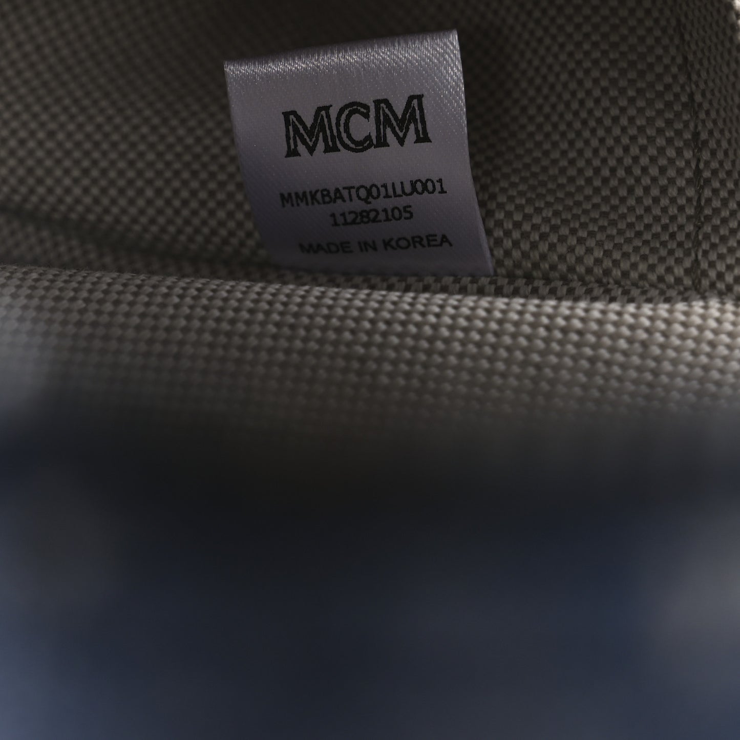 Jacquard Monogram Small Backpack Blue